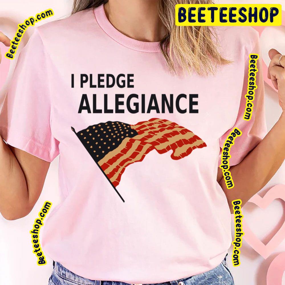 I Pledge Allegiance Usa Flag Trending Unisex T-Shirt