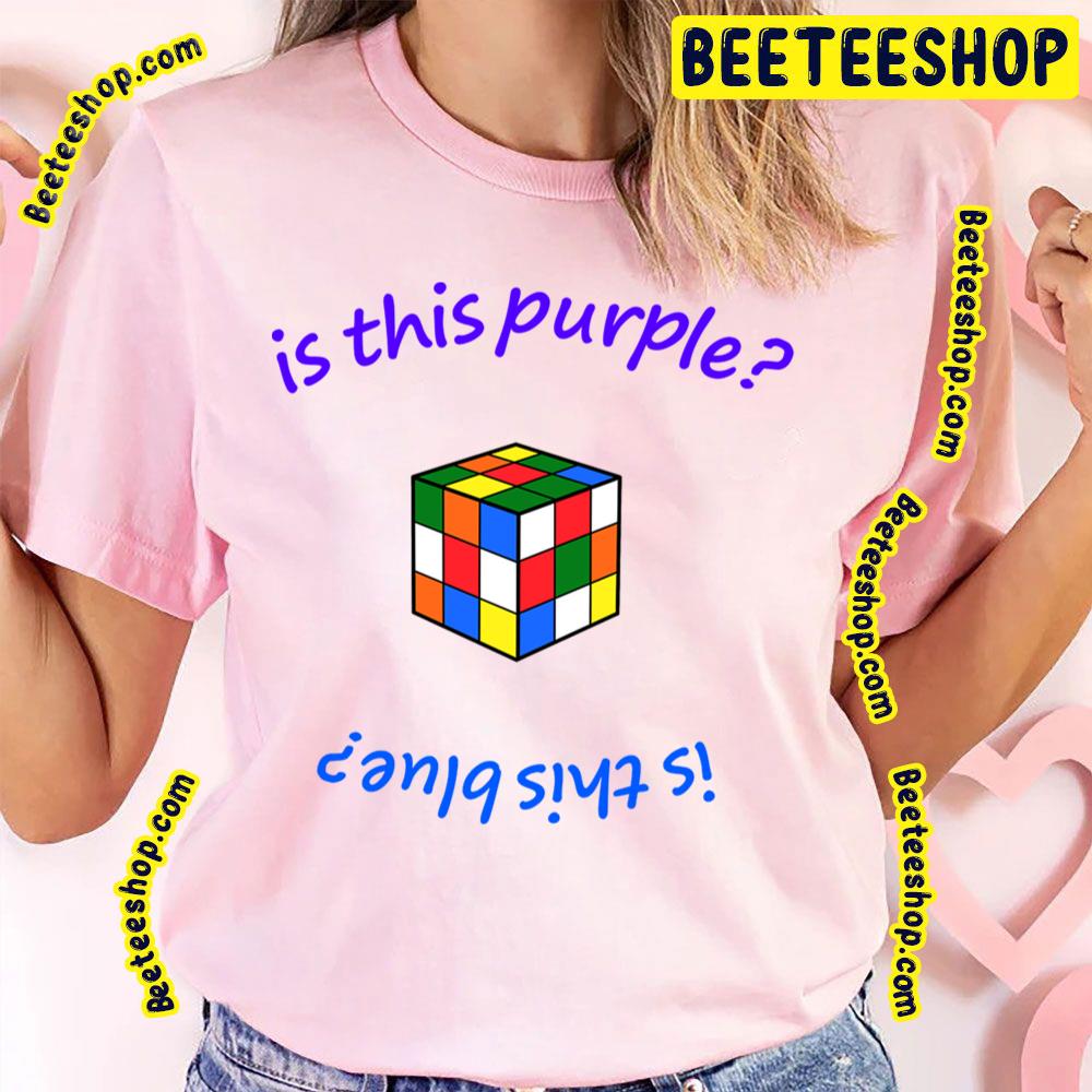 Is This Blue Rubik Trending Unisex T-Shirt