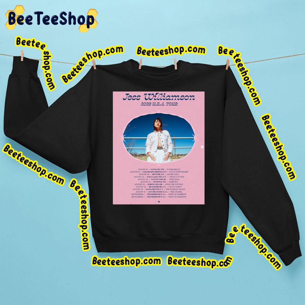 Jess Williamson 2023 Usa Tour Dates Trending Unisex Sweatshirt