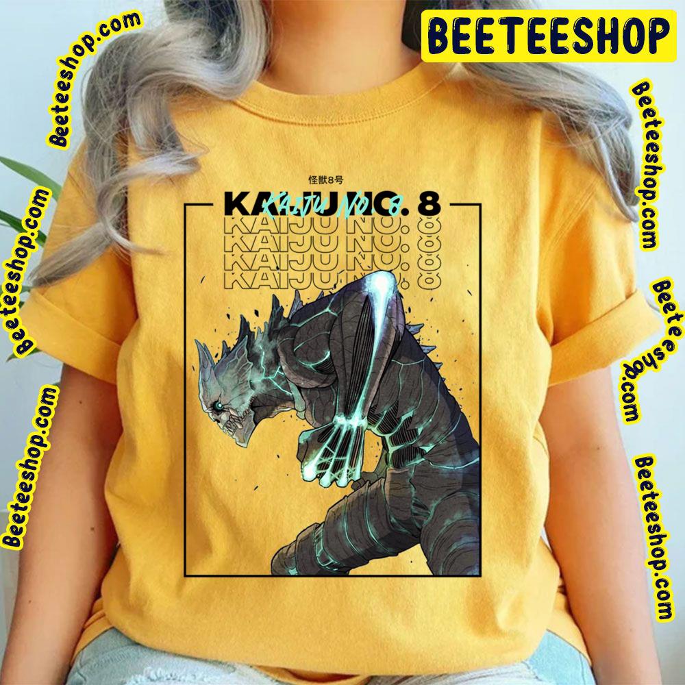 Kaiju No 8 (Black Version) Monster #8 Trending Unisex T-Shirt