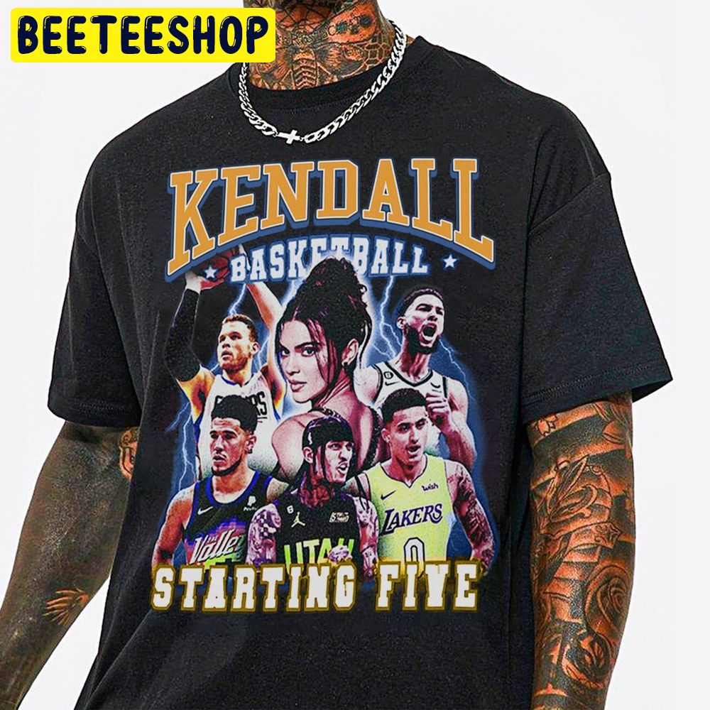 Kendall Starting Five Fan Kendall Jenner Team Trending Unisex T-Shirt