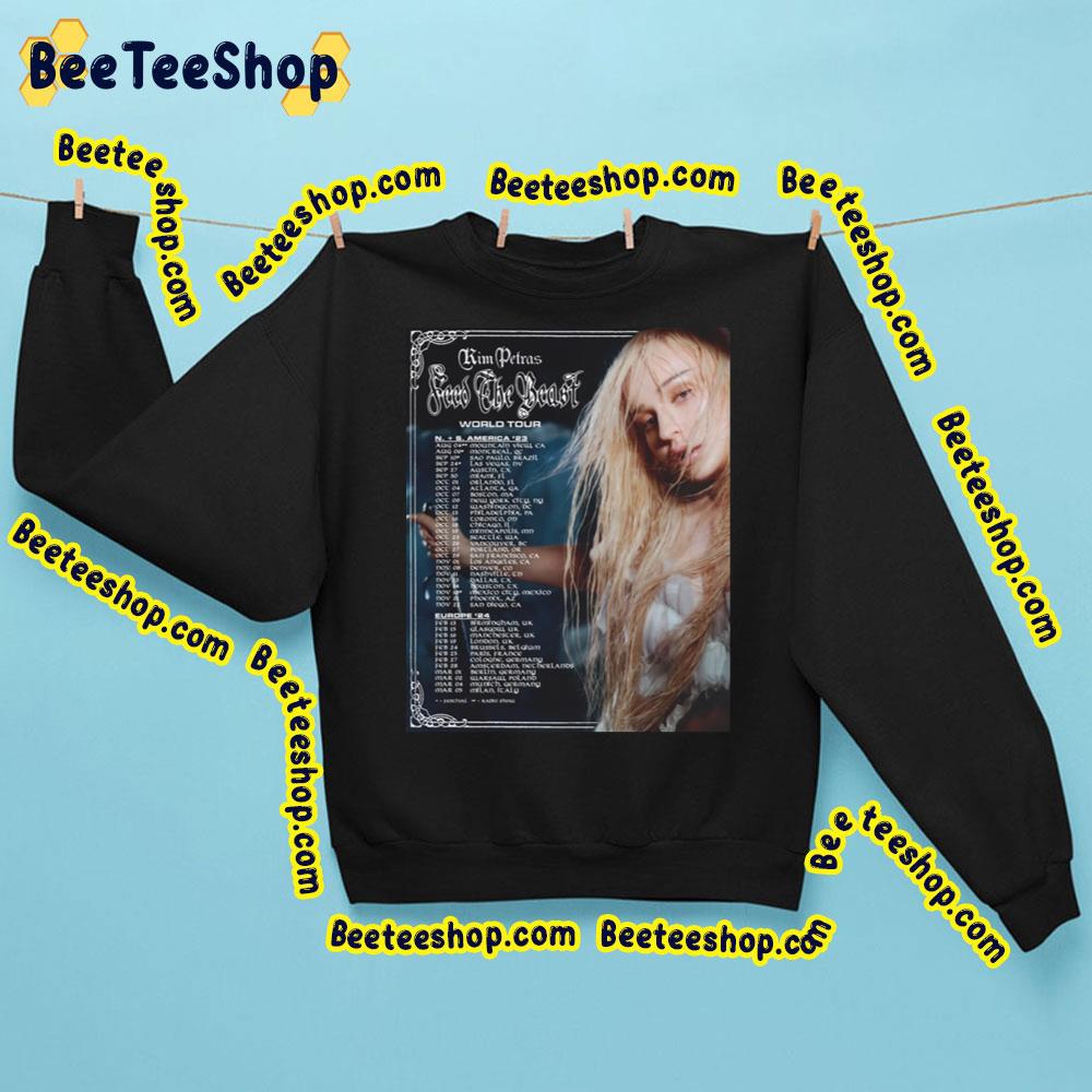 Kim Petras Feed The Beast World Tour Dates 2023 2024 Trending Unisex Sweatshirt