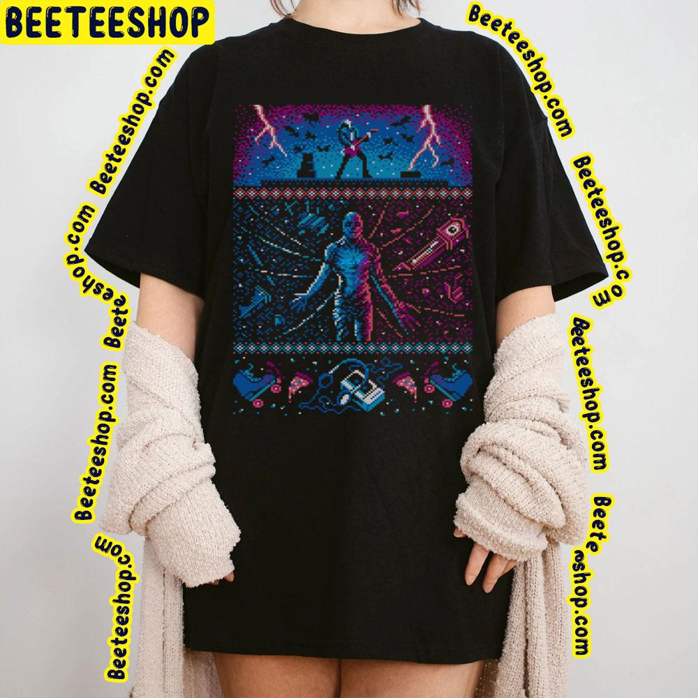 Knit Pattern Stranger Things Trending Unisex T-Shirt