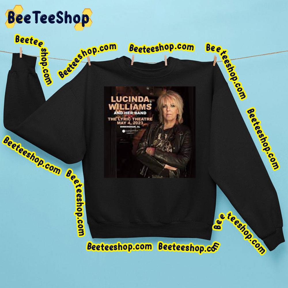 Lucinda Williams And Her Band 2023 Tour Trending Unisex T-Shirt ...