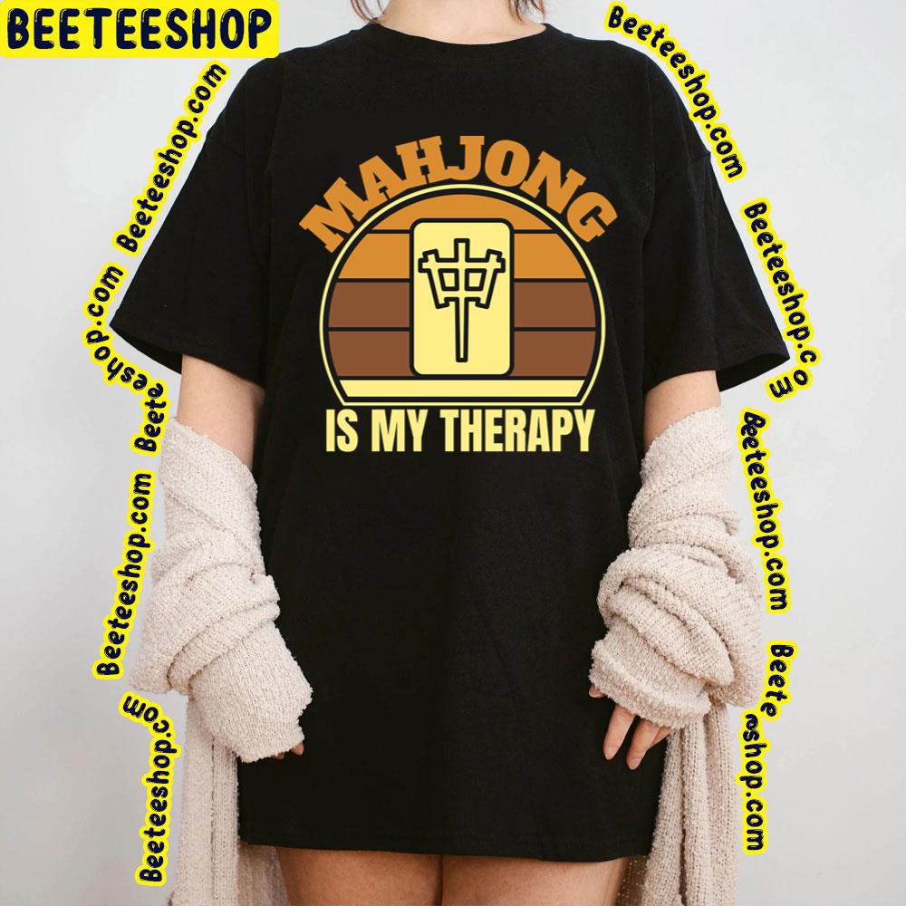 Mahjong Color Therapy Gamepng Trending Unisex T-Shirt