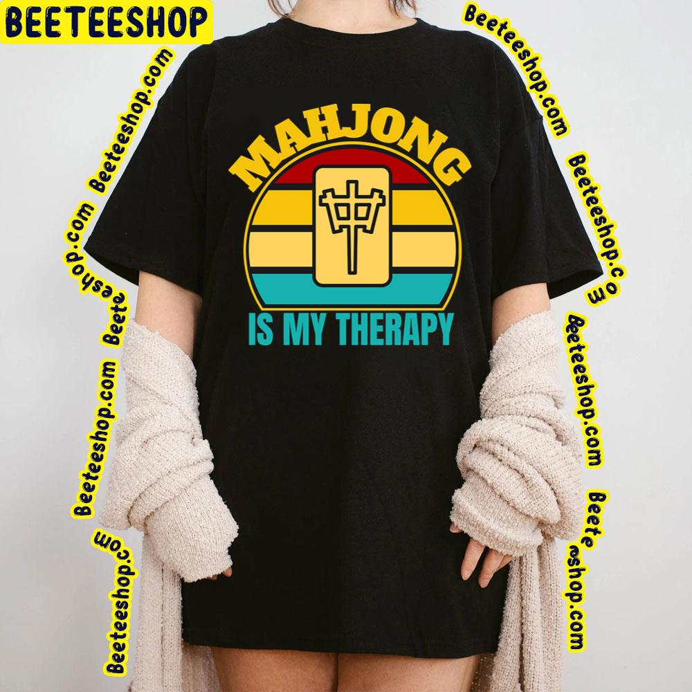 Mahjong Therapy Game Trending Unisex T-Shirt