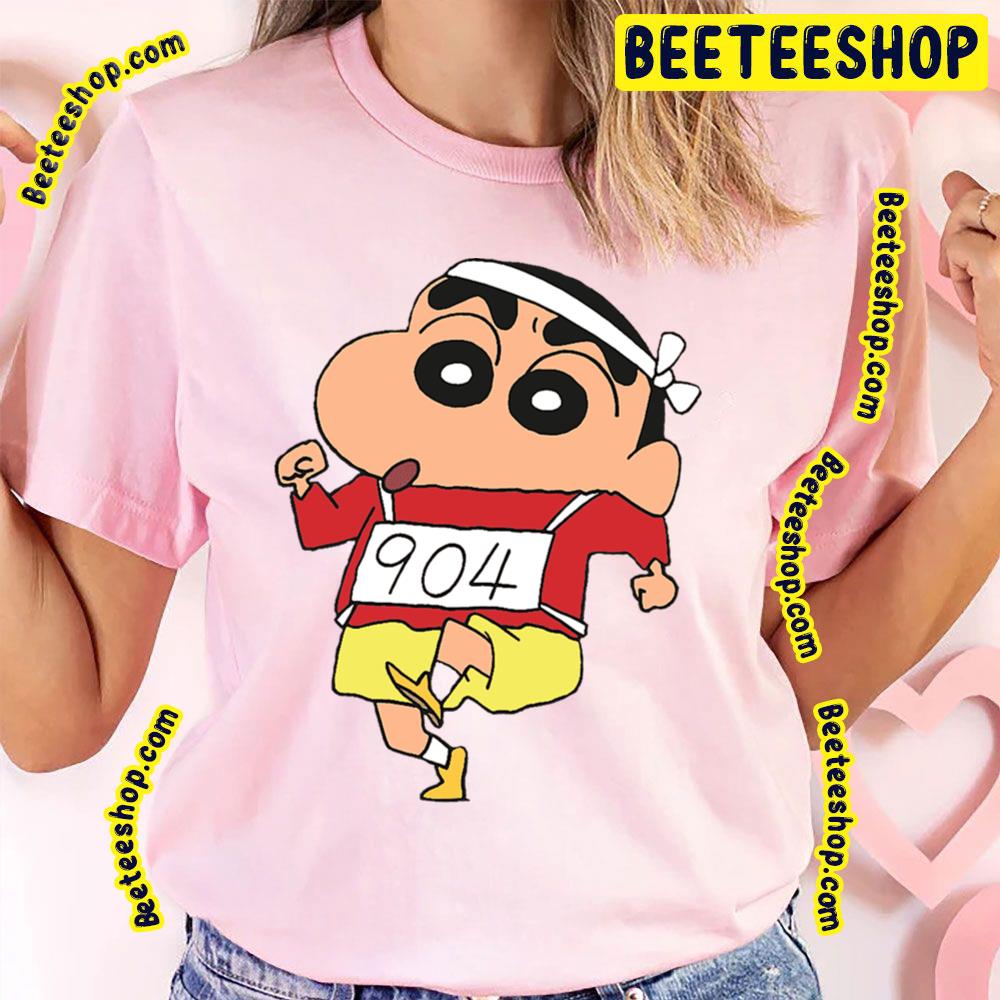 Marathon Crayon Shin Chan Trending Unisex T-Shirt