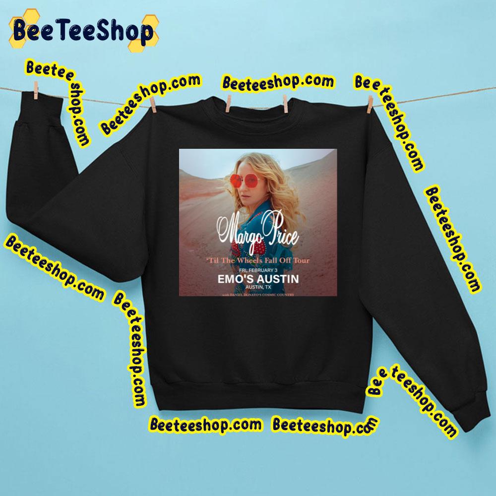 Margo Price Til The Whels Fall Off 2023 With Daniel Donato’s Cosmic Country Trending Unisex Sweatshirt