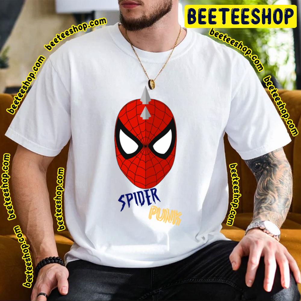 Mask Spider Punk Spiderverse Movie Trending Unisex T-Shirt