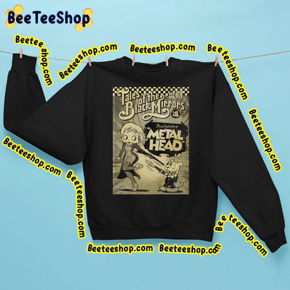 Metal Head Black Mirror Trending Unisex Sweatshirt