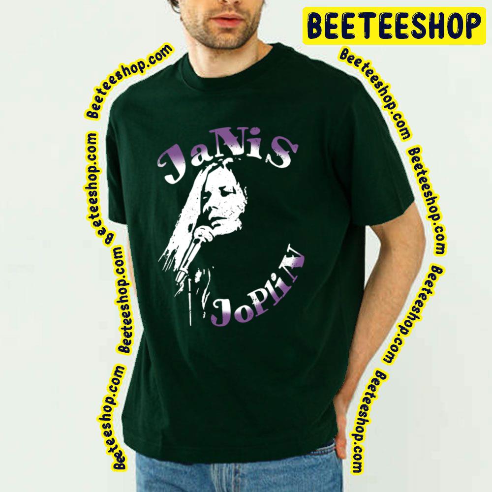 Musician Janis On The Mic Janis Joplin Trending Unisex T-Shirt