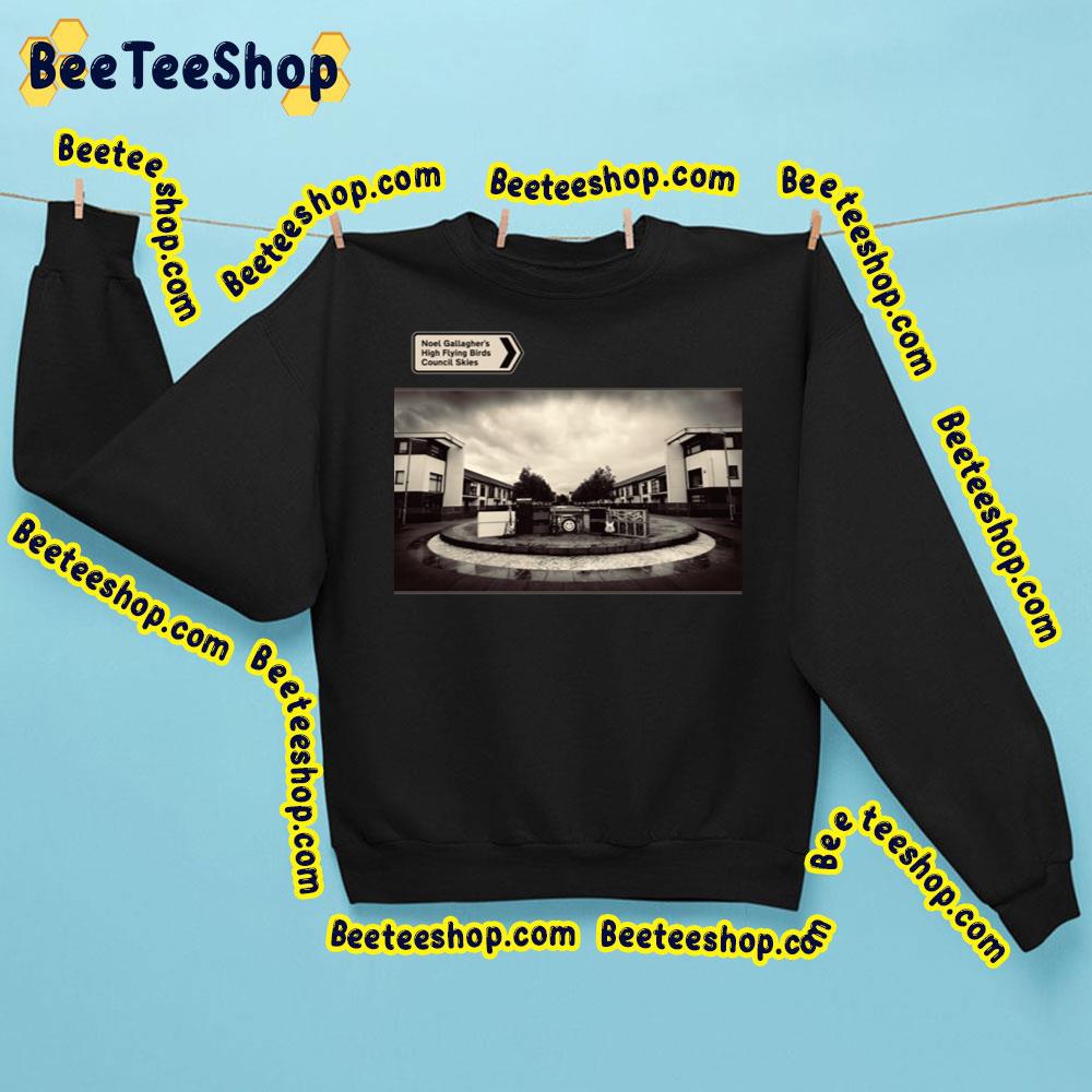 Noel Gallagher’s High Flying Birds – Council Skies (Deluxe) 2023 Album Trending Unisex Sweatshirt