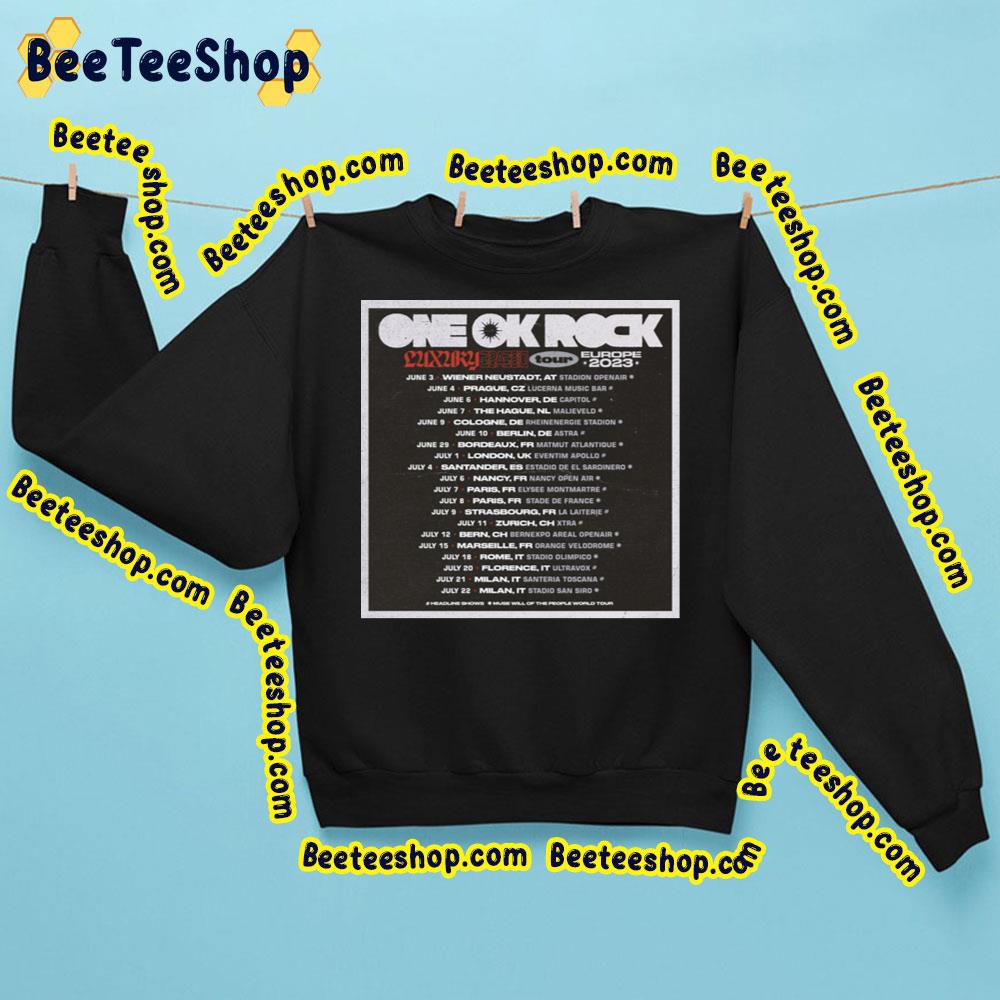 One Click 2023 Tour Eu Dates Trending Unisex Sweatshirt