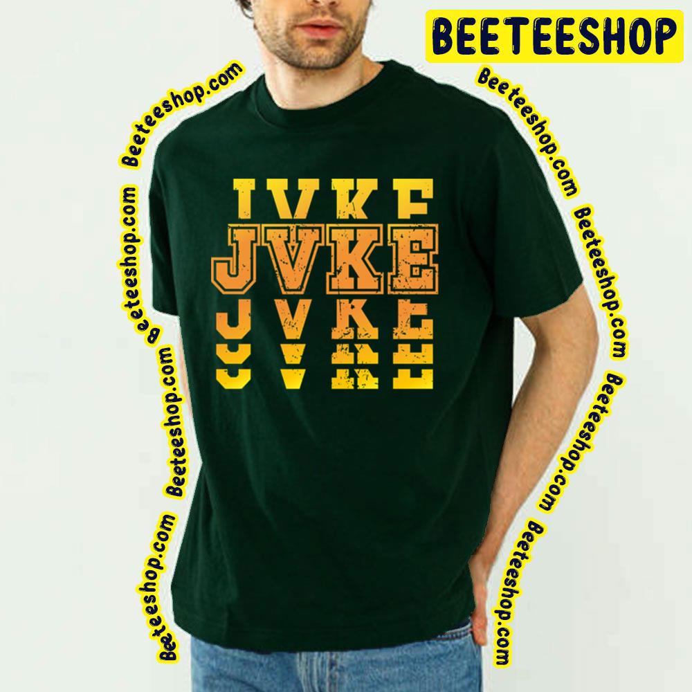 Orange Text Jvke Trending Unisex T-Shirt