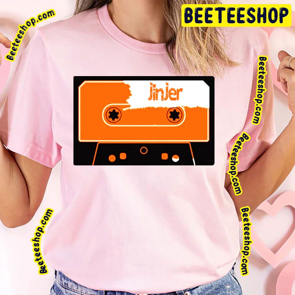 Orange Vintage Cassette Jinjer Band Trending Unisex T-Shirt