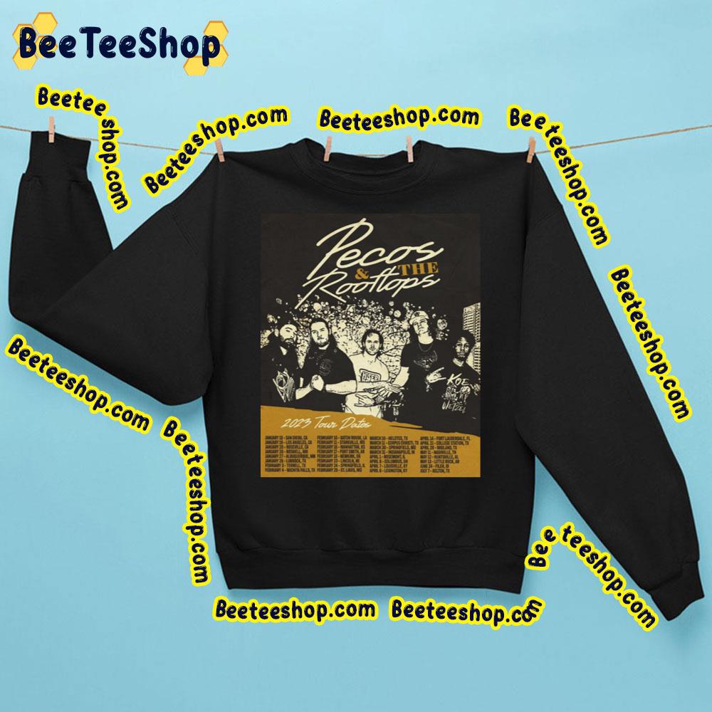 Pecos & The Rooftops 2023 Tour Dates Trending Unisex Sweatshirt