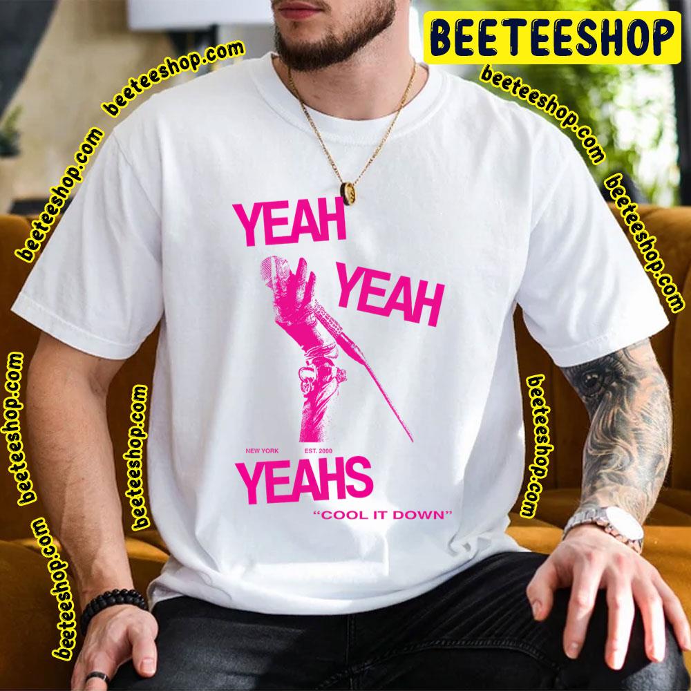 Pink Art Cool It Down Yeah Yeah Yeahs Trending Unisex T-Shirt