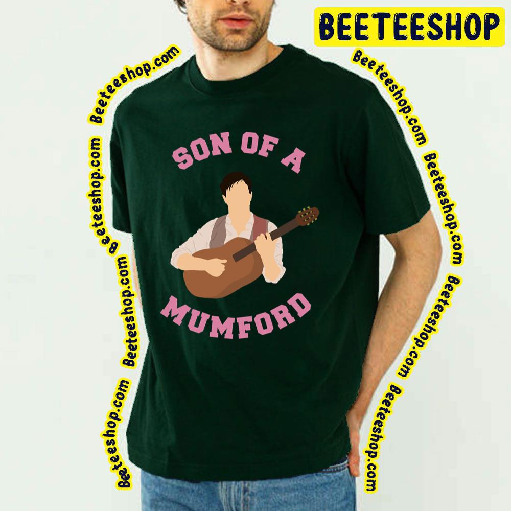 Pink Art Guitar Mumford And Sons Trending Unisex T-Shirt