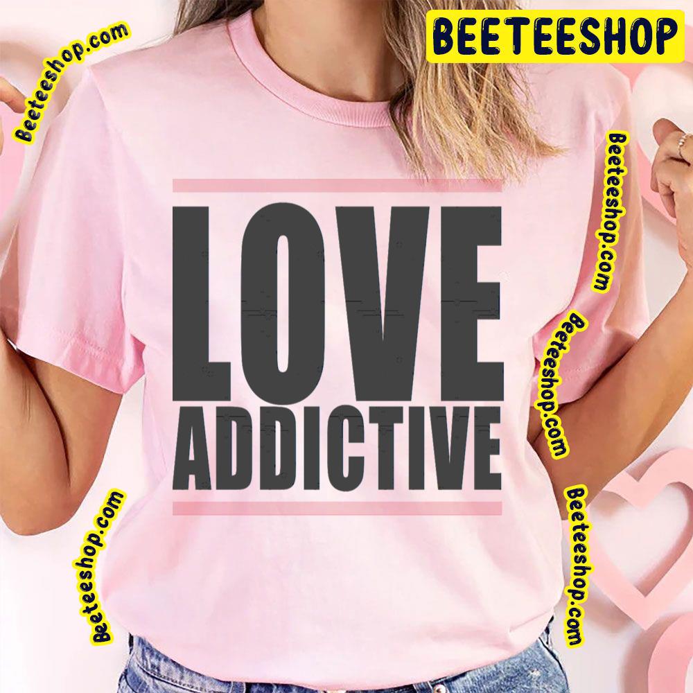 Pink Black Art Love Addictive Trending Unisex T-Shirt