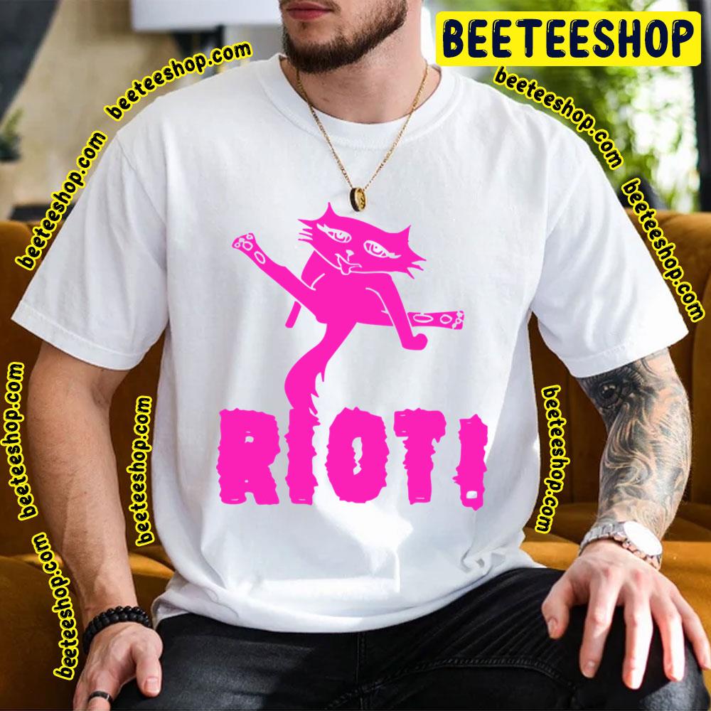 Pink Cat Pussy Riot Trending Unisex T-Shirt