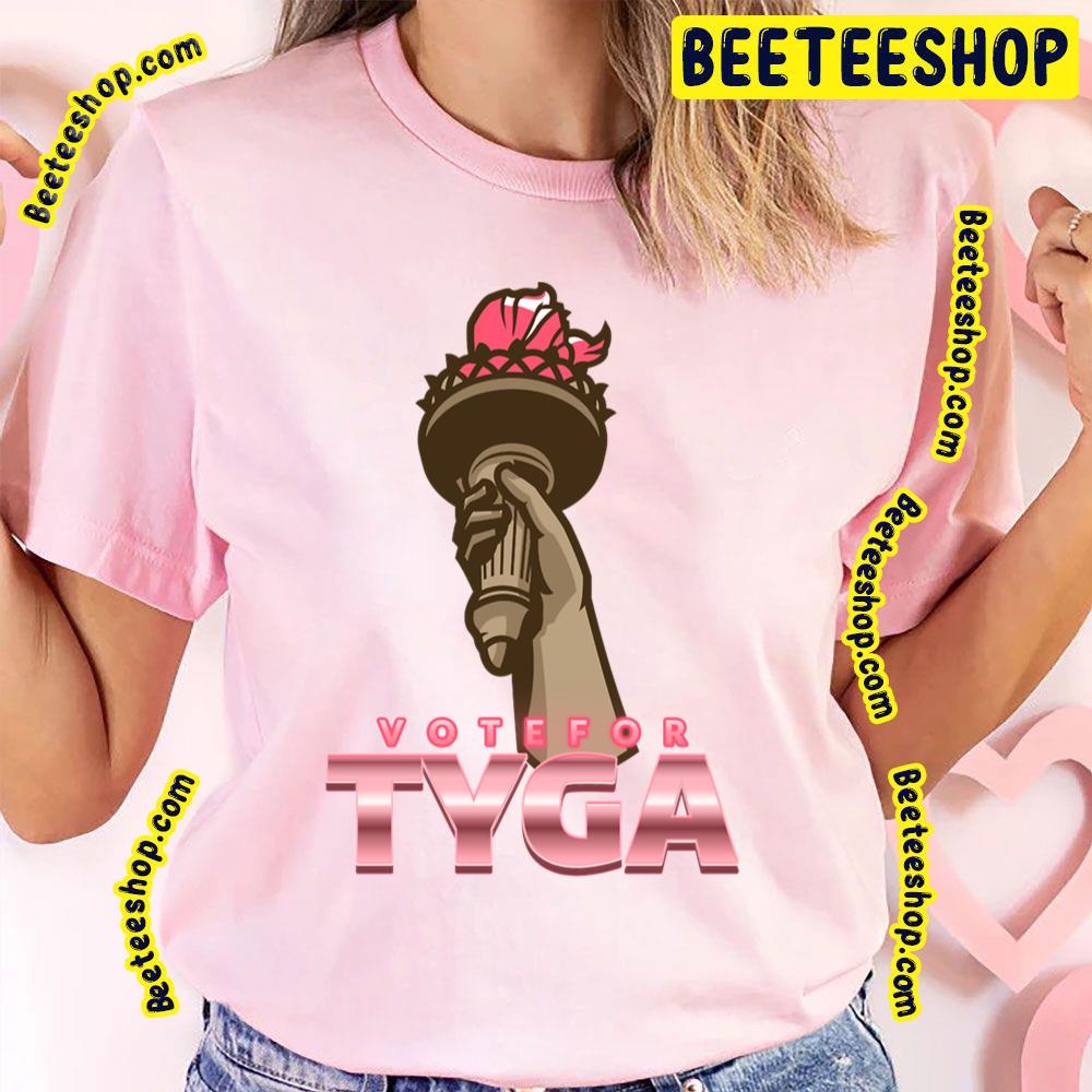 Pink Elevated Vote For Tyga Trending Unisex T-Shirt