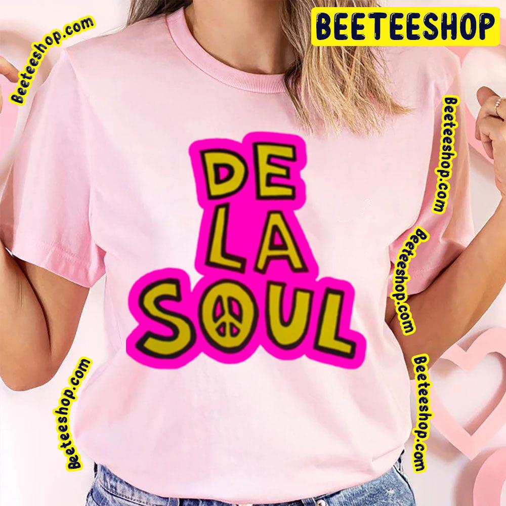 Pink Text De La Soul Trending Unisex T-Shirt