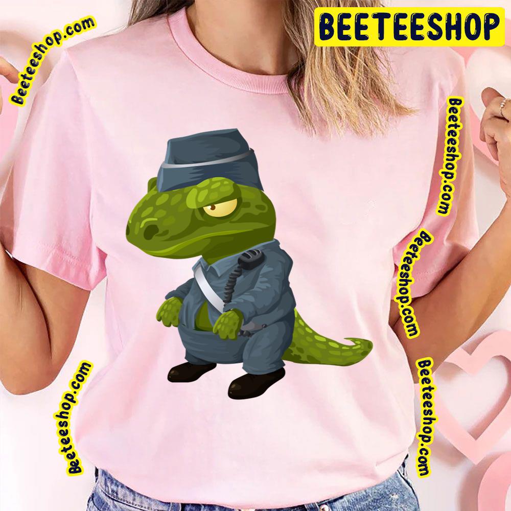 Police Dinosaur Trending Unisex T-Shirt