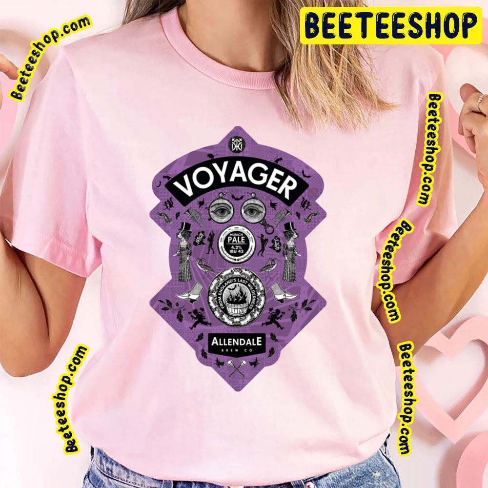 Purple Art Voyager Trending Unisex T-Shirt