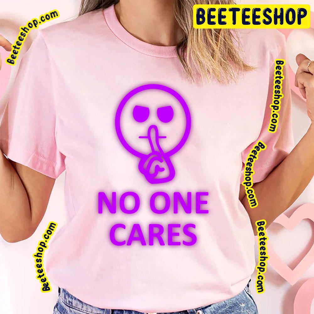 Purple Cares No One Trending Unisex T-Shirt