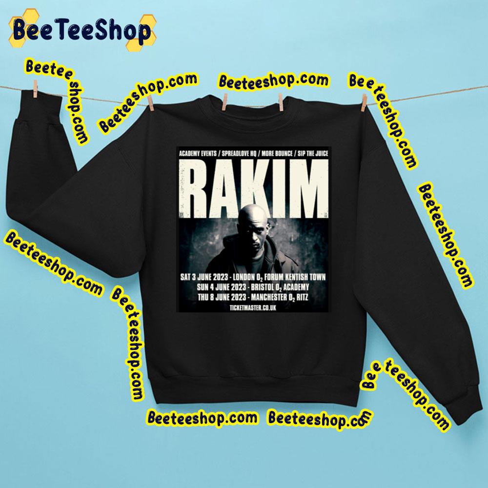 Rakim Uk Tour 2023 Trending Unisex T-Shirt