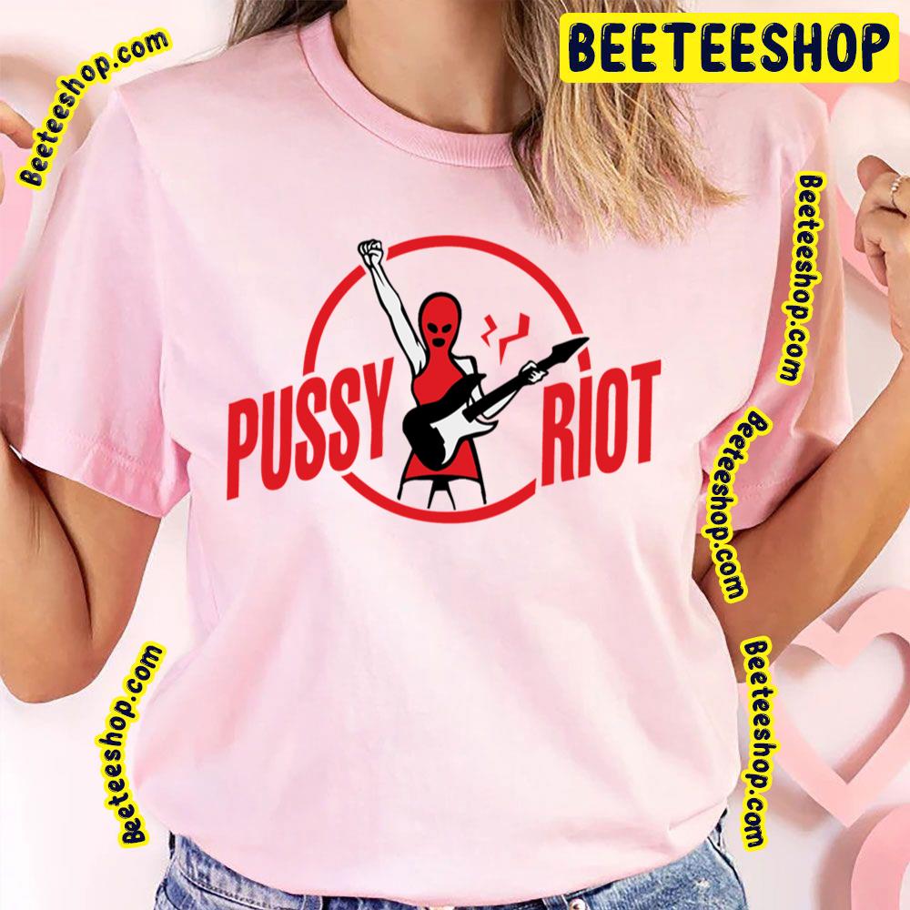 Red Art Go Pussy Riot Trending Unisex T-Shirt