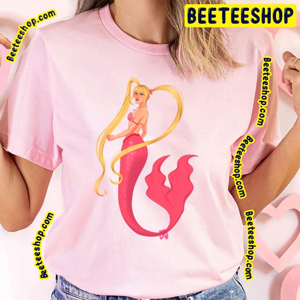 Red Art Mermaid Melody Pichi Pichi Pitch Trending Unisex T-Shirt