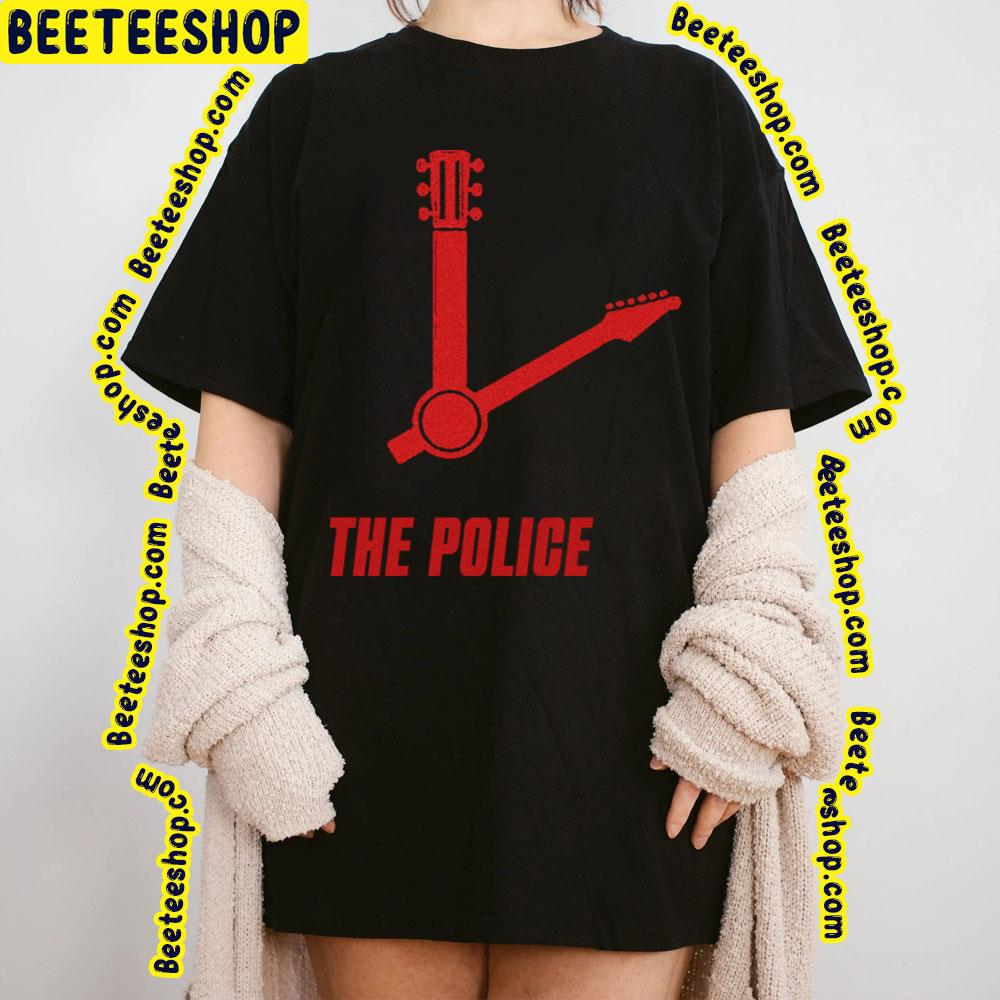 Red Art Vintage The Police Trending Unisex T-Shirt