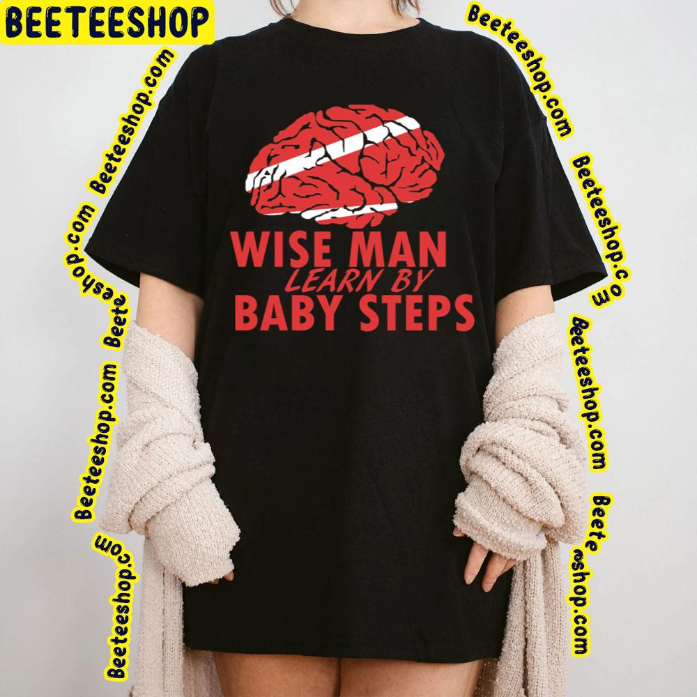 Red Art Wise Baby Steps Trending Unisex T-Shirt