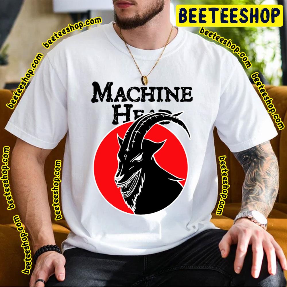 Red Black Art Aheupote Machine Head Trending Unisex T-Shirt