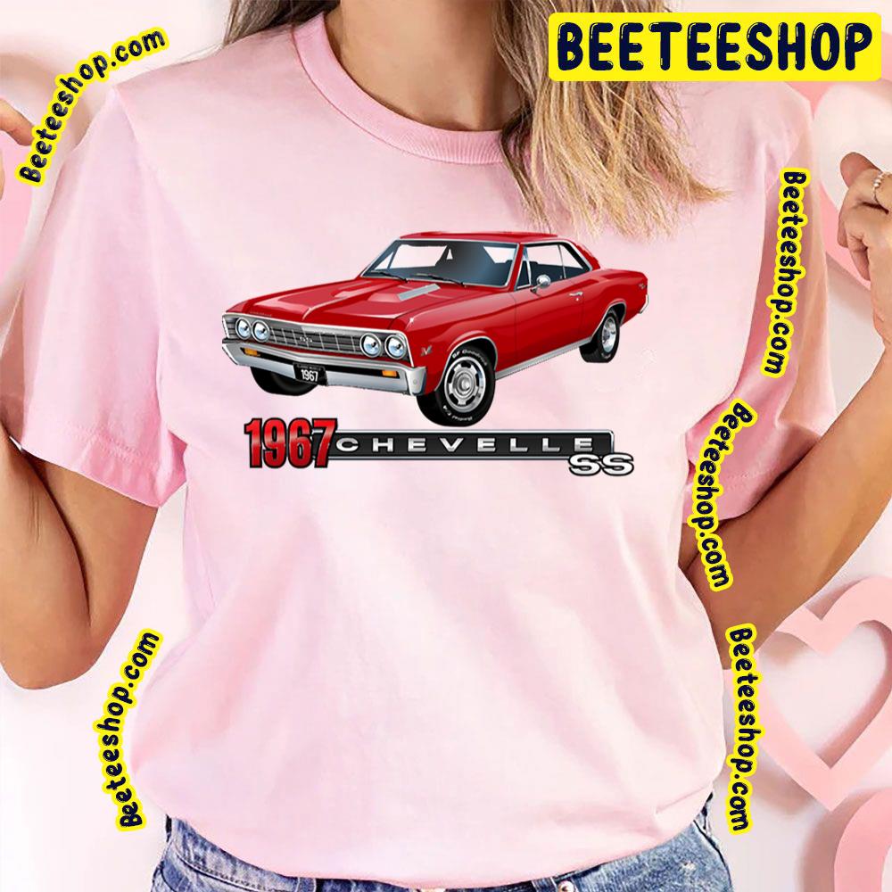 Red Car 1976 Chevelle Trending Unisex T-Shirt