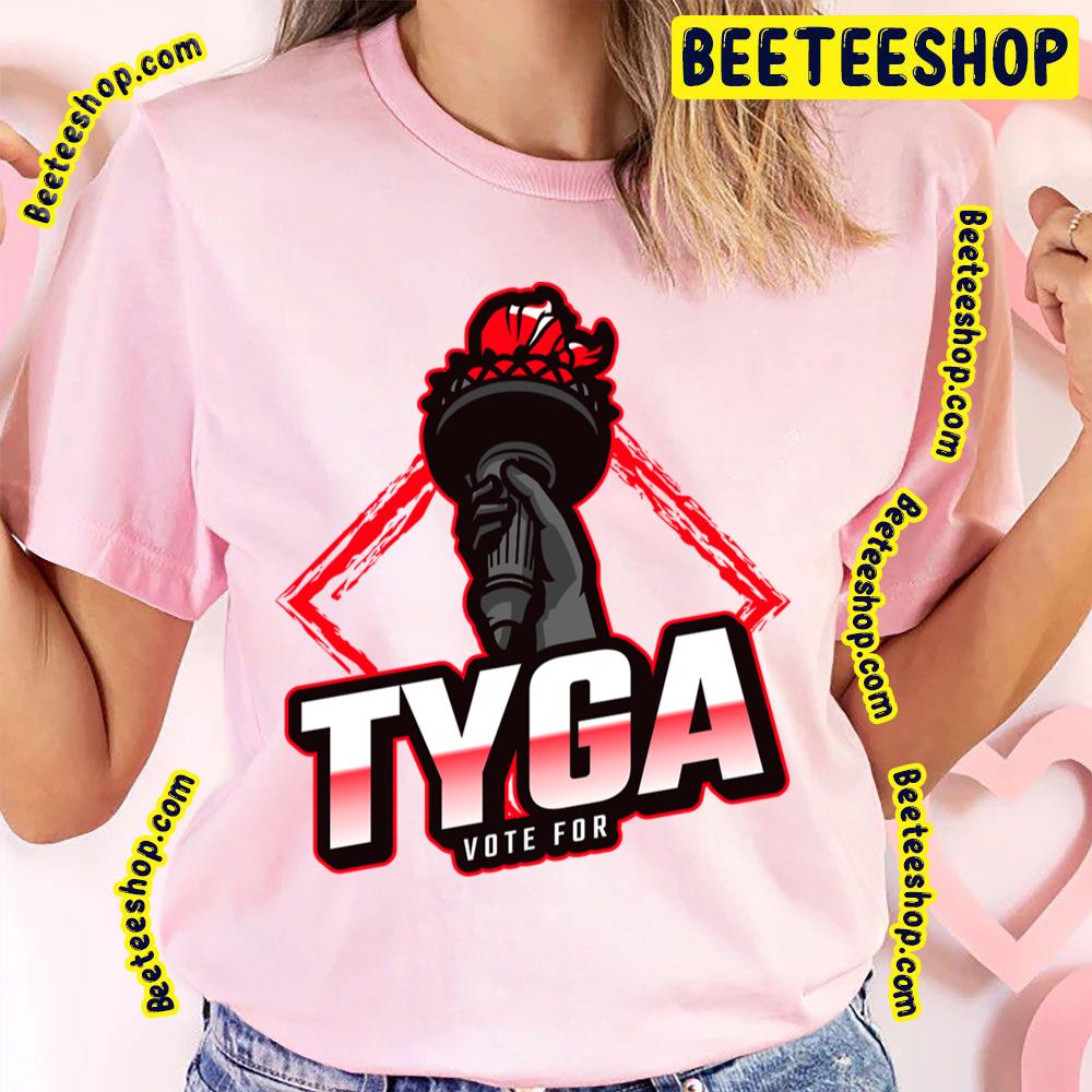 Red Elevated Vote For Tyga Trending Unisex T-Shirt