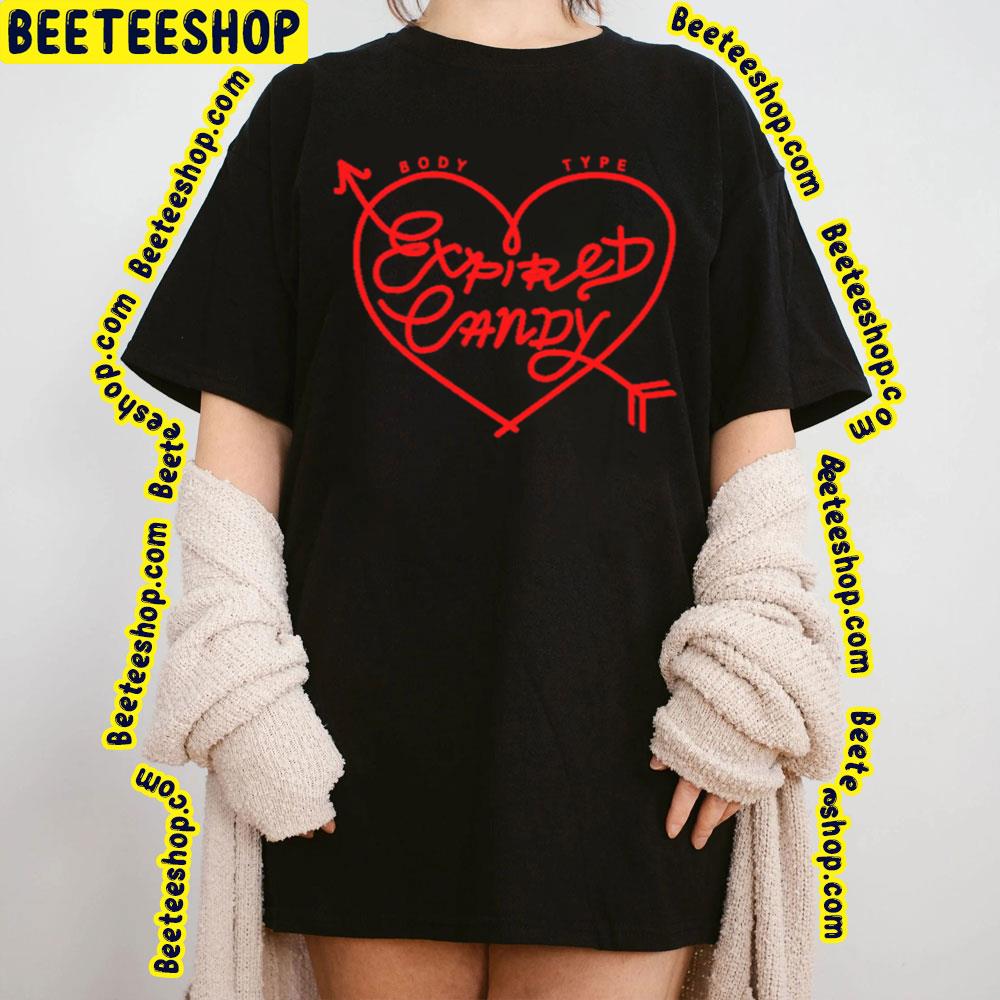 Red Heart Body Type Expired Candy 2023 Album Trending Unisex T-Shirt