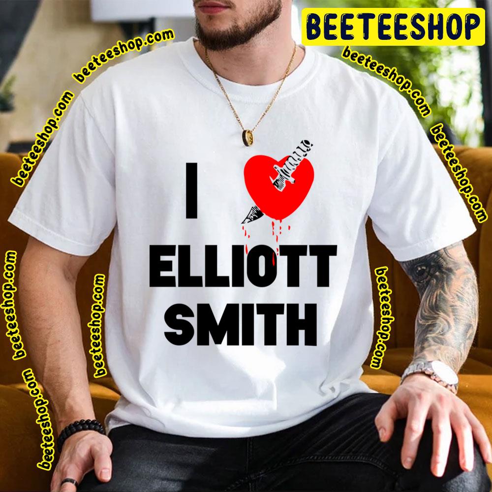 Red Heart Elliott Smith Trending Unisex T-Shirt