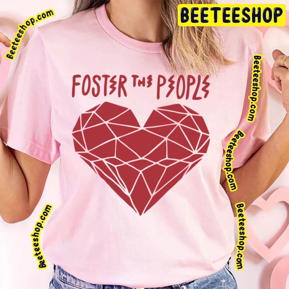 Red Heart Foster The People Trending Unisex T-Shirt