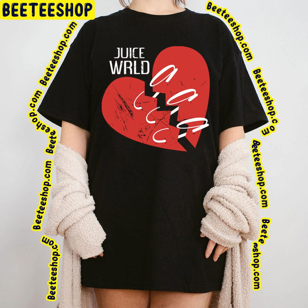 Red Heart Juice Wrld Trending Unisex T-Shirt