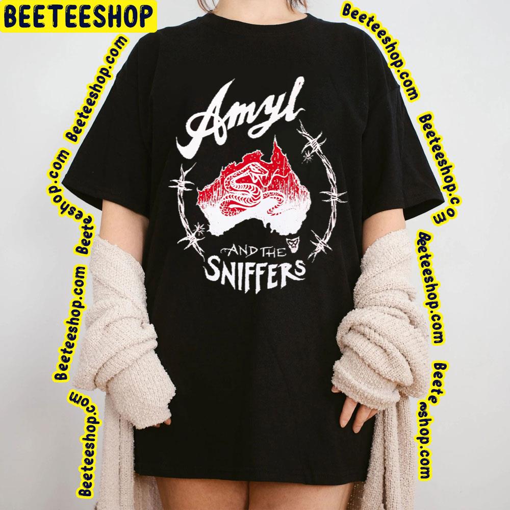 Red Snake Amyl And The Sniffers Trending Unisex T-Shirt