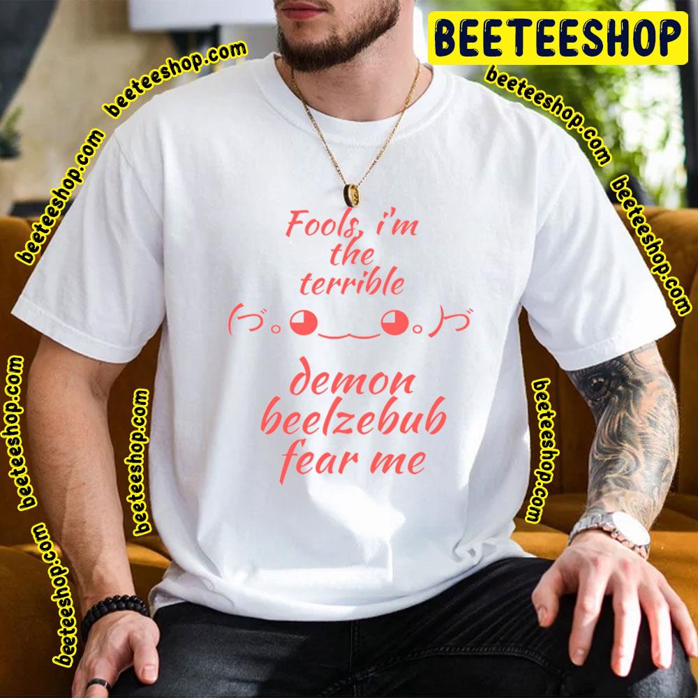 Red Text Demon Beelzebub Trending Unisex T-Shirt