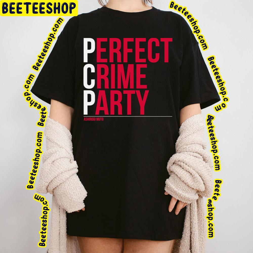 Red Text Perfect Crime Trending Unisex T-Shirt