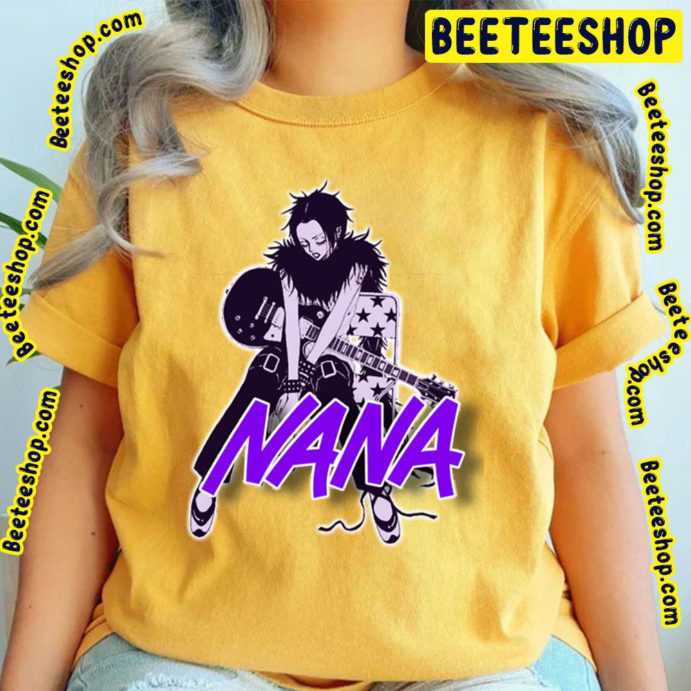 Black Stones NANA Osaki Vintage Tshirt Manga Funny Anime Cotton Men T shirt  New Tee Tshirt Womens Tops   AliExpress Mobile