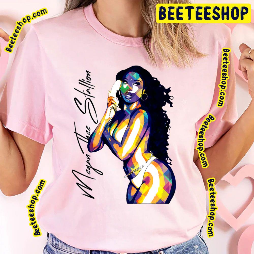 Retro Art American Megan Thee Stallion Trending Unisex T-Shirt