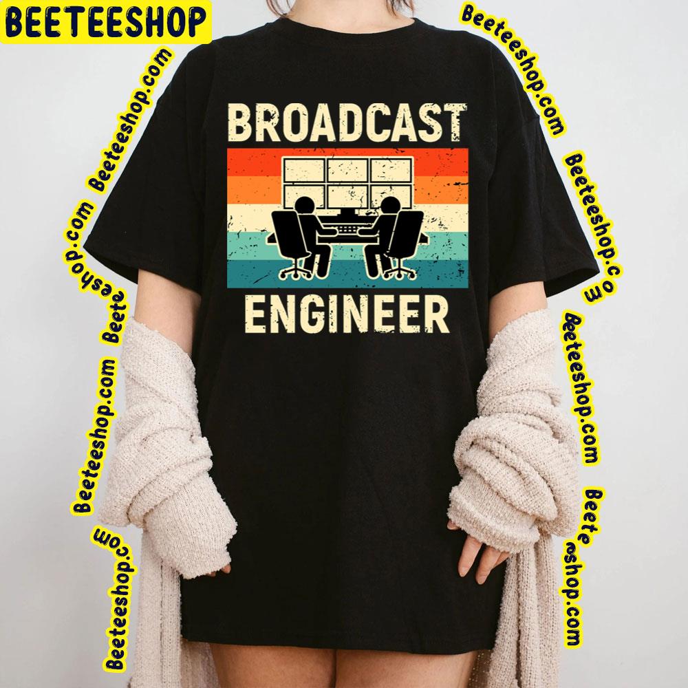 Retro Art Engineer Broadcast Trending Unisex T-Shirt