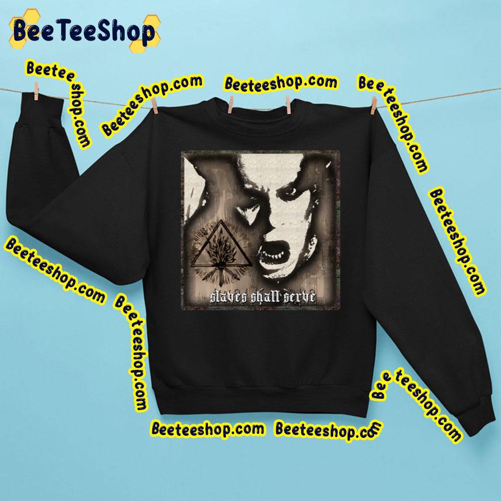 Retro Art Face Slaves Shall Serve Trending Unisex Sweatshirt