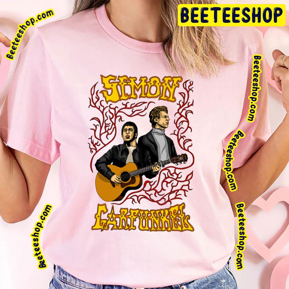 Retro Art Member Guitar Simon & Garfunkel Trending Unisex T-Shirt