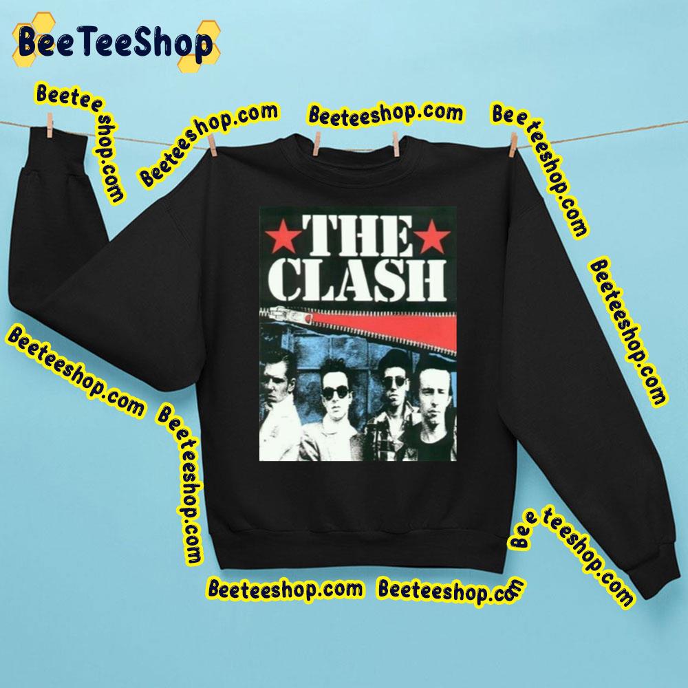 Retro Art The Clash Rock Band Trending Unisex Sweatshirt